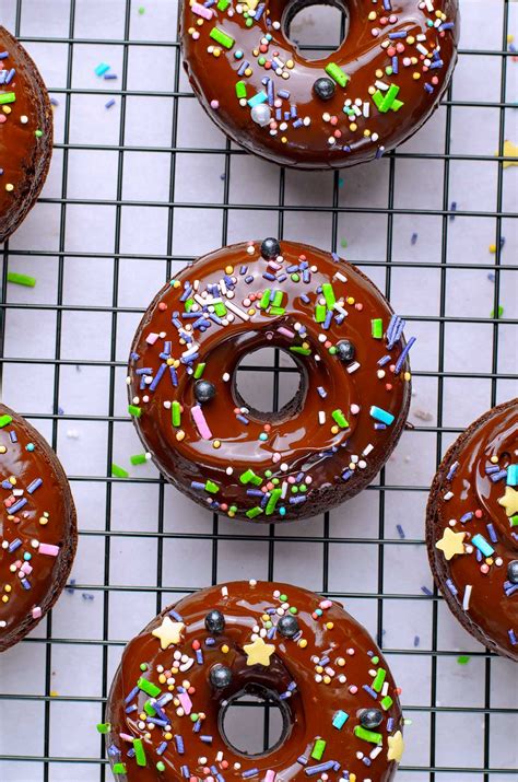 Chocolate Cake Donuts Recipe