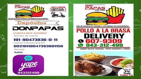 Don Papas Fast FoodpasiÓn Por La Cocina Youtube