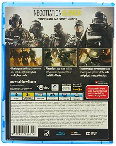 Tom Clancys Rainbow Six Siege Ps4 Playstation 4 Pricepulse