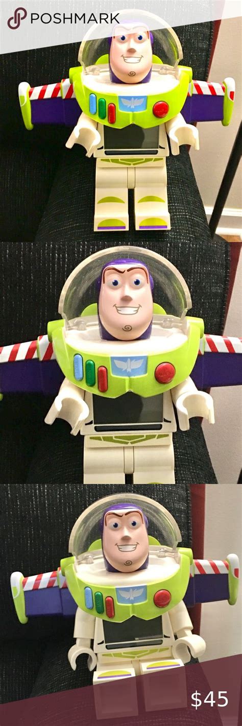 Disney Pixar Toy Story 3 Buzz Lightyear Lego Alarm Clock In 2022