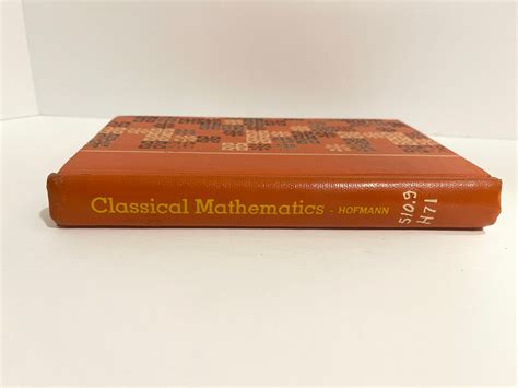Vintage Classical Mathematics Textbook 1959 From Glendale Etsy
