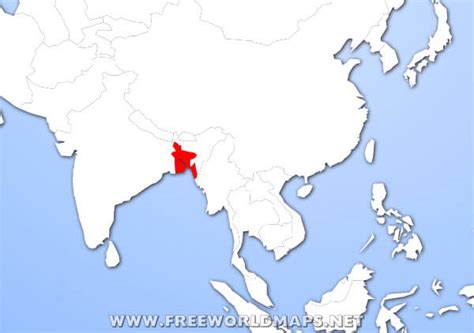 Where Is Bangladesh Located On The World Map