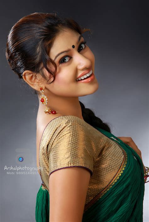 Actress Oviya Latest Photos In Saree And Half Saree Collection