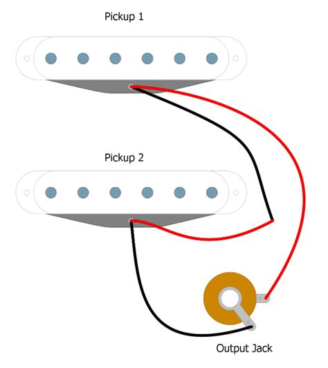 Insulated wire is wrapped around six individual magnets. Guitar Pickup Wiring: Phase, Series, and Parallel - Humbucker Soup