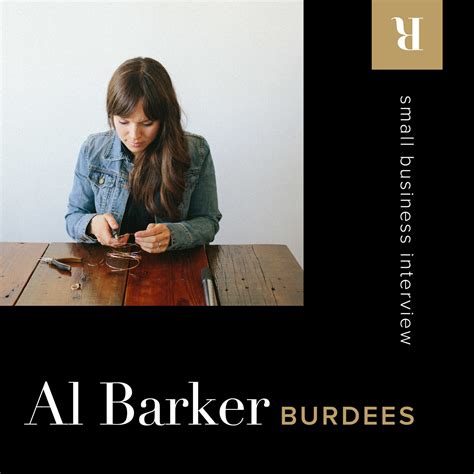 Small Business Interview Al Barker Of Burdees — Letterform Creative