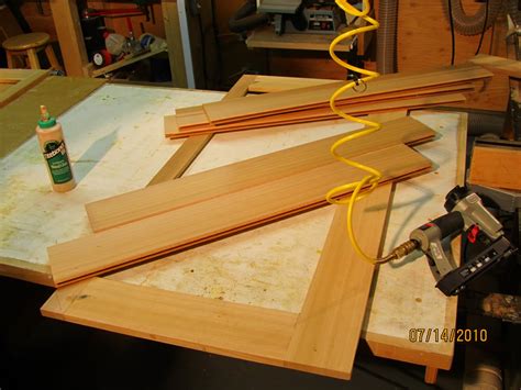 Painted the same color, both elements are immediately integrated. How To Build A Diagonal Door - Concord Carpenter