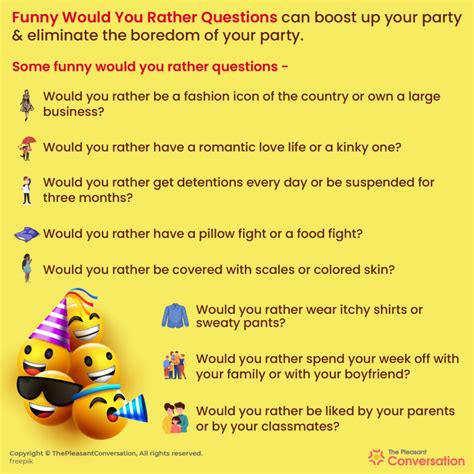 500 Funny Would You Rather Questions For Your Perfect Party Game