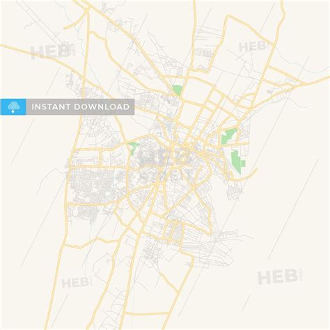 Printable Street Map Of Quetta Pakistan Hebstreits Quetta Open