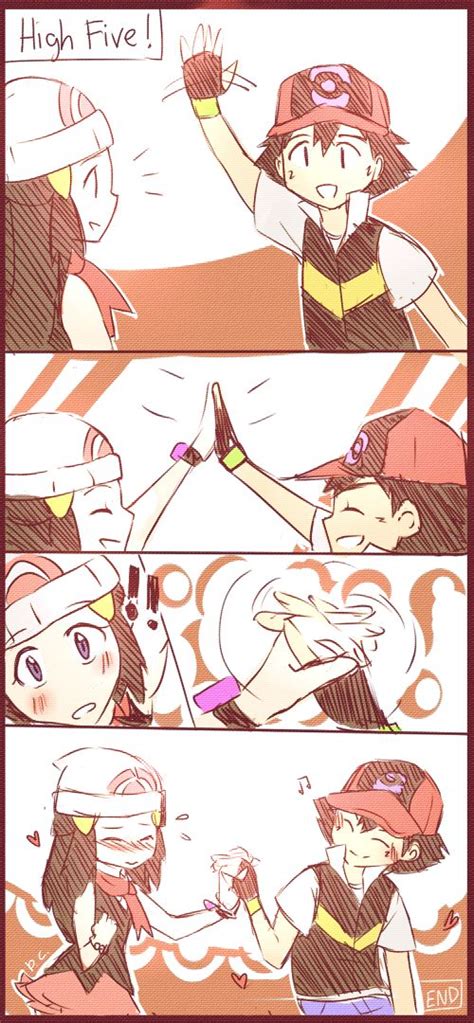 Ash X Dawn Comic This Is Just Too Cute Xd Credit Goes To Original