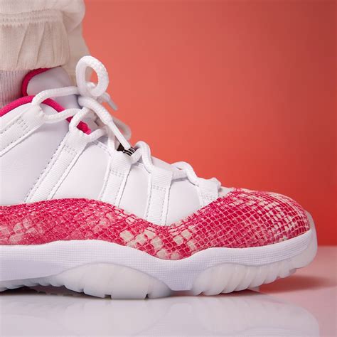 Buy The Air Jordan 11 Low Wmns Pink Snakeskin Right Here