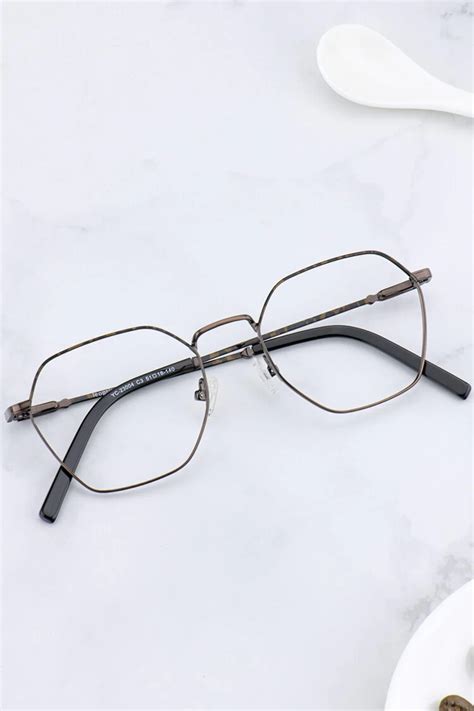 Yc 23004 Square Black Eyeglasses Frames Leoptique