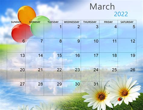 cute march  calendar eventskarma