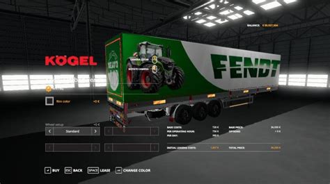 Fs19 Fendt Kogel Autoloader Trailer V10 Farming Simulator Mod Center