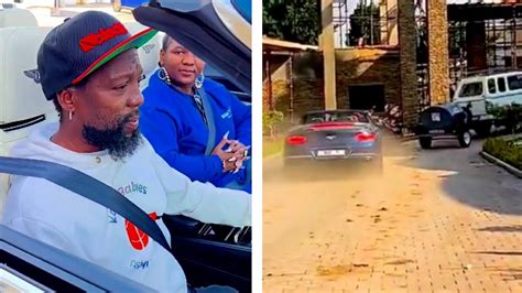 Full Video Of Zola 7 Driving Mamkhizes Bentley See What Happened 😳
