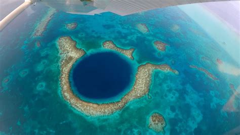 Exploring The Great Blue Hole From Above And Below