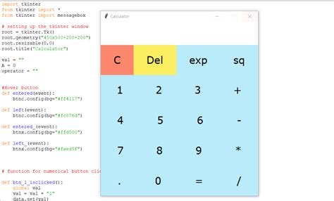Simple Calculator In Python With Source Code Source Code Projects