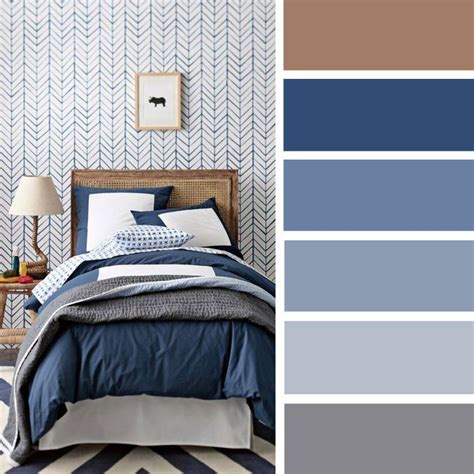 100 Color Inspiration Schemes Gray Navy Blue Color Palette Color
