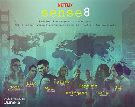 Everything You Need To Know About The Eight Main Characters In Sense8