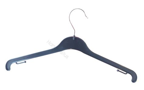 Try not to lose any limbs along the way! Black Plastic Top Hangers for Dresses Tops Skirts Clothes ...