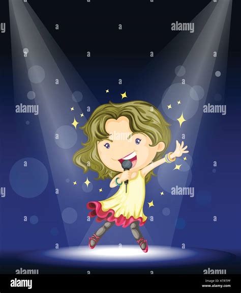 Ilustración De Bailando Con Las Estrellas Imagen Vector De Stock Alamy