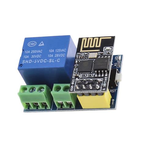 1pcs Esp8266 Wifi Relay Module With Esp 01s Relay Adapter Module For