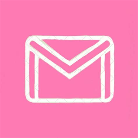 Pink Gmail App Icon App Iphone App Design App Icon