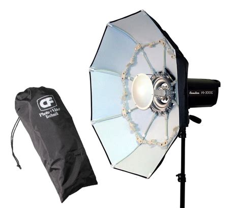 Faltbarer BeautyDish 70 cm -.klein, leicht und an jedem ...