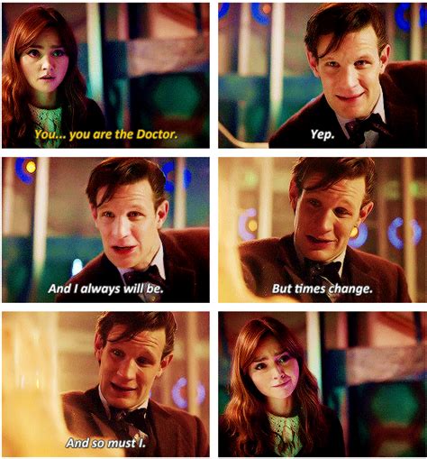 Times Change And So Must I Doctor Who Pinterest Times Change