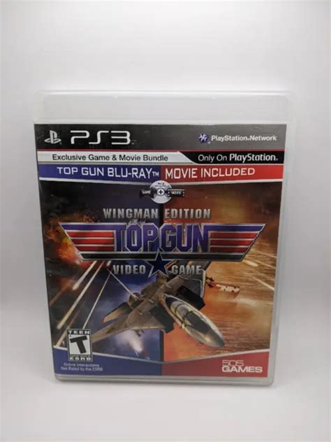 Top Gun Wingman Edition Sony Playstation 3 2011 2300 Picclick