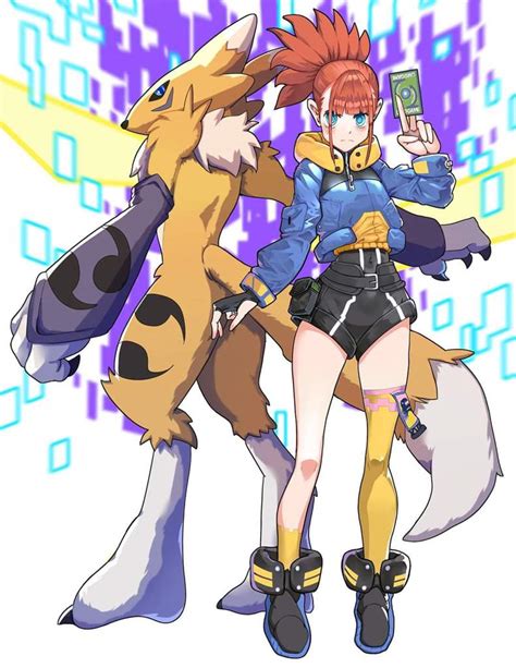 Digimon Tamers Fan Art Redesign Drawing Amino Hot Sex Picture