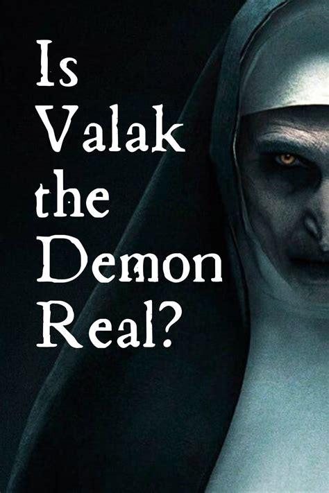 The True Story Of Valak The Demon Valak Real Stories Demon