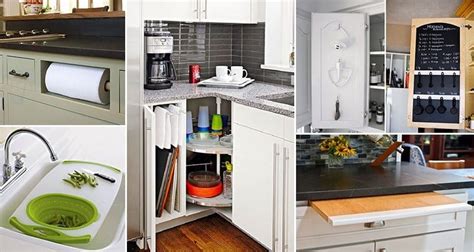 Better still, have the opening widened or a wall removed. 17 Space Saving Ideas For Your Kitchen