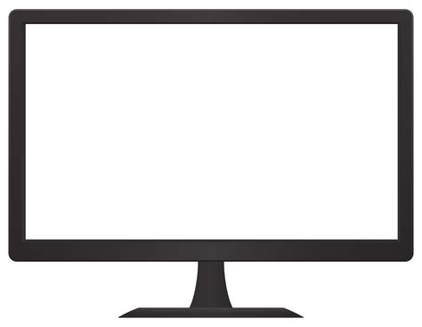 Monitor de computadora PNG gambar png