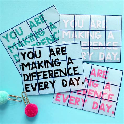 You Are Making A Difference Every Day Decal Etsy