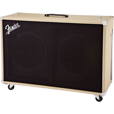 Fender Super Sonic 60 60w 2x12 Guitar Speaker Cabinet Blonde Straight
