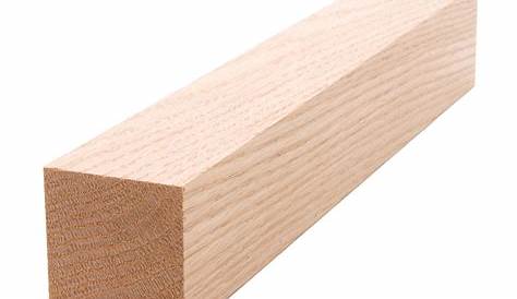 2x2 (1-3/4" x 1-3/4") Red Oak S4S Lumber & Square Stock from Baird Brothers