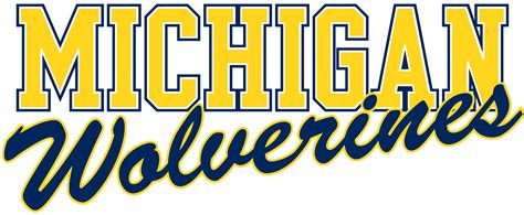 Michigan Wolverines Logo Michigan Wolverines Svg Michigan Inspire