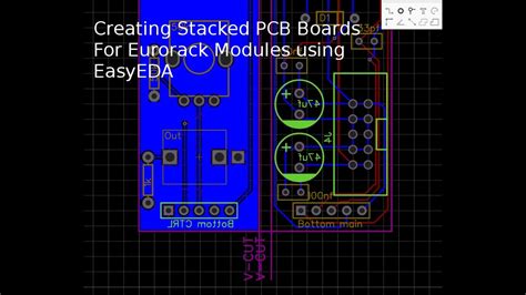 Create A Stacked Pcb Eurorack Project In Easyeda Part 2 Creating The