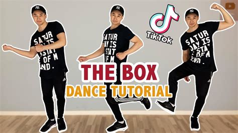 The Box Tik Tok Dance Tutorial Step By Step Youtube