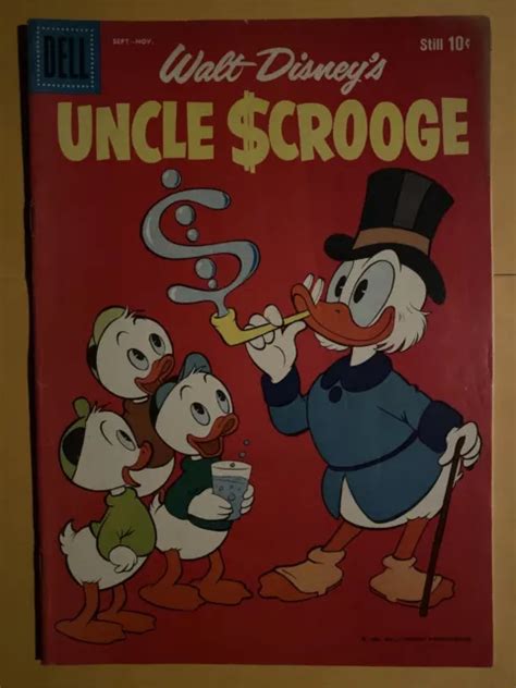 Walt Disneys Uncle Scrooge Raw Comic Book 27 Vf Silver Age 7999