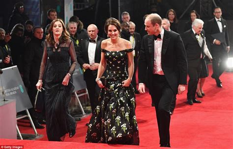 Baftas 2017 Prince William And Kate Middleton Attend Daily Mail Online