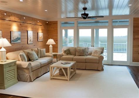 20 Comfortable Living Rooms With Sleek Wooden Walls