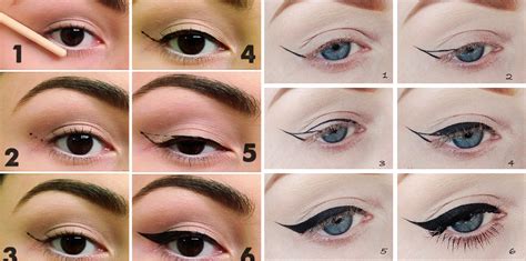 First, start on the right side then on the left side. How to apply eyeliner perfectly | HireRush Blog