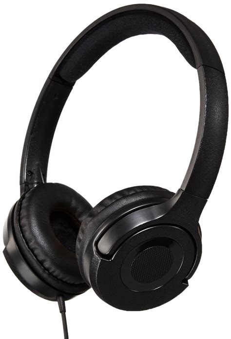 Amazonbasics Lightweight On Ear Headphones Black Ebay