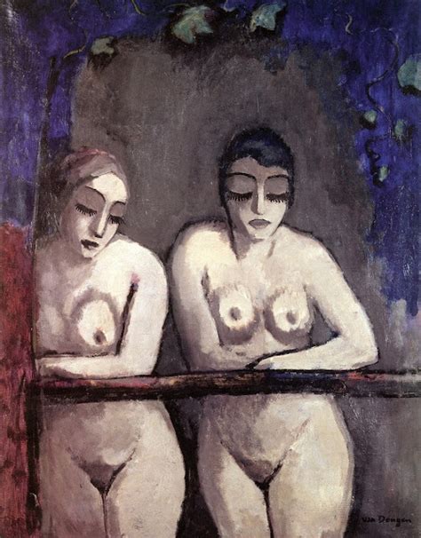 Enrique Riera On Twitter Rt Menschohnemusil Kees Van Dongen Two Nudes At A Window