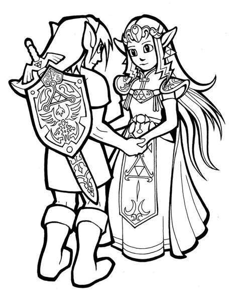 Check out our zelda coloring pages selection for the very best in unique or custom, handmade pieces from our shops. Zelda Coloring Pages | Free download on ClipArtMag