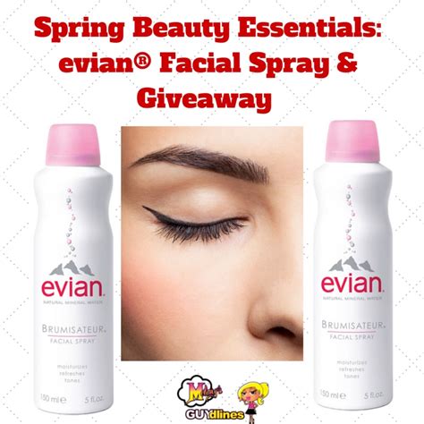 Find products that supply the vital moisture your skin needs to look soft, supple, healthy and to remove a filter, click on the reset or reset all filters button. Spring Beauty Essentials: evian® Facial Spray & Giveaway