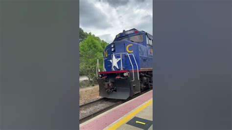 Amtrak Ncdot Piedmont 74 And 77 Departingarriving Cary Station Youtube
