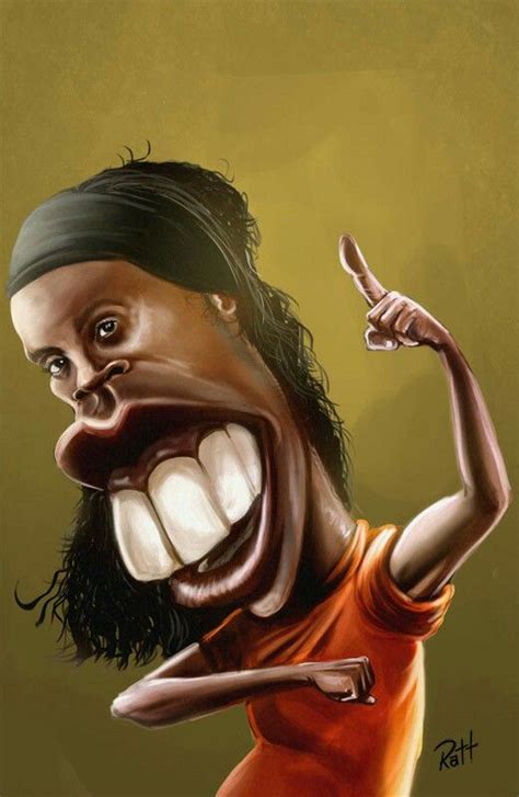 Ronaldinho Celebrity Caricatures Caricature Artist Caricature From