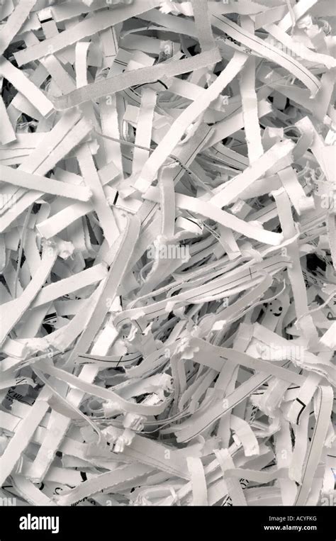 Shredded Paper Hi Res Stock Photography And Images Alamy